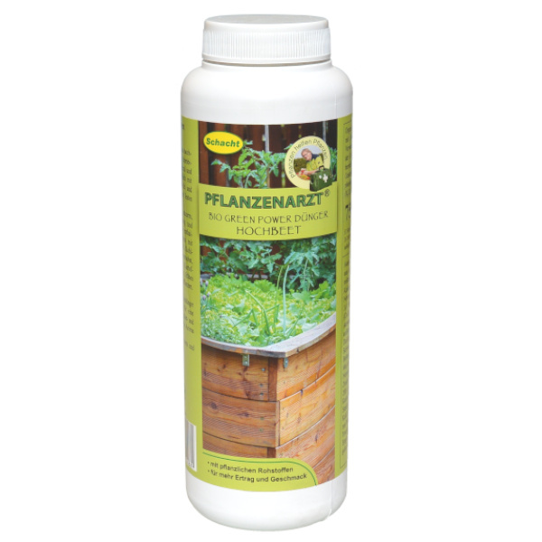 BIO GREEN POWER DÜNGER HOCHBEET 750 g – Originalprodukt von Schacht