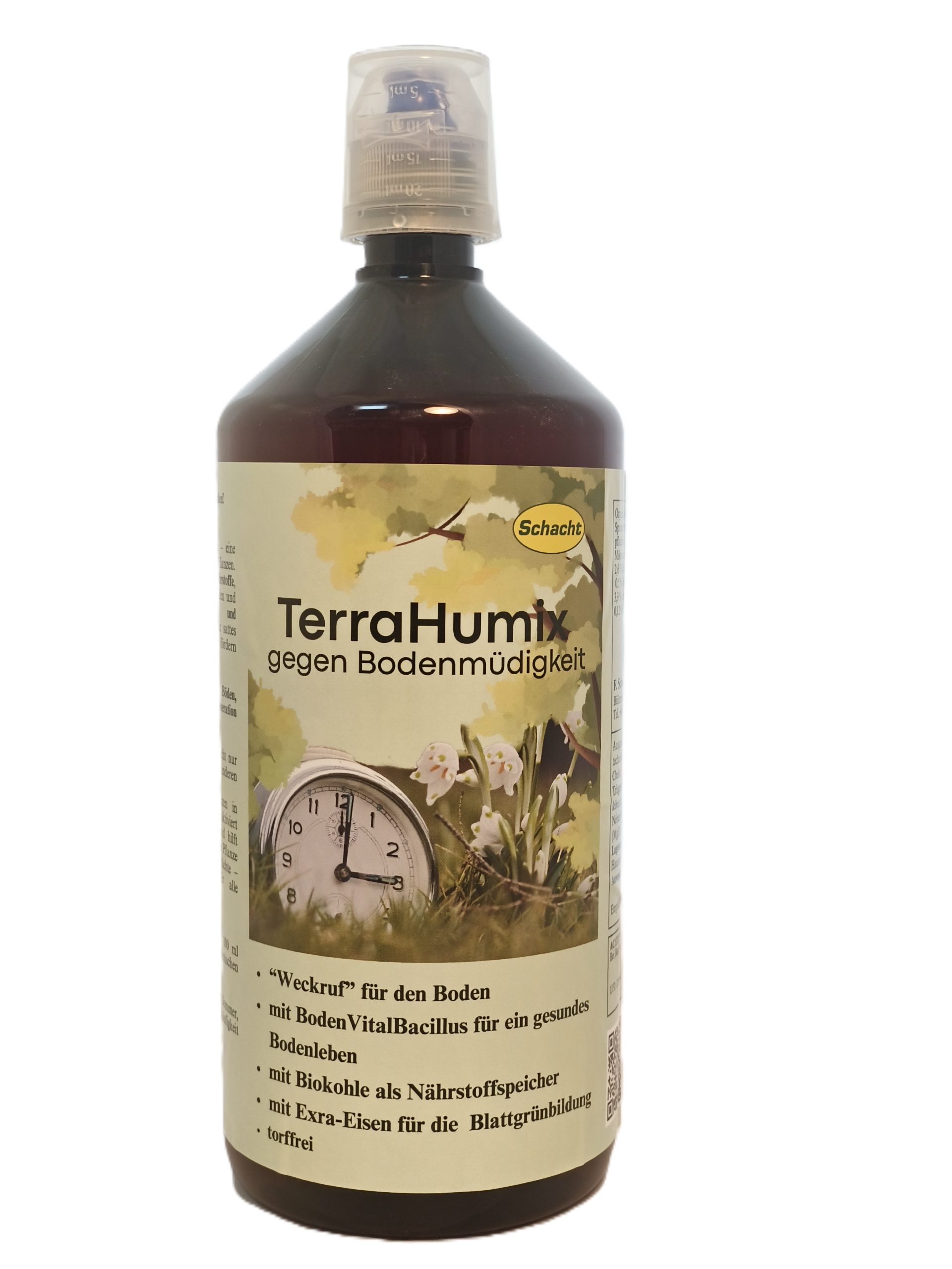 TerraHumix Flüssigdünger 1 l – Originalprodukt von Schacht